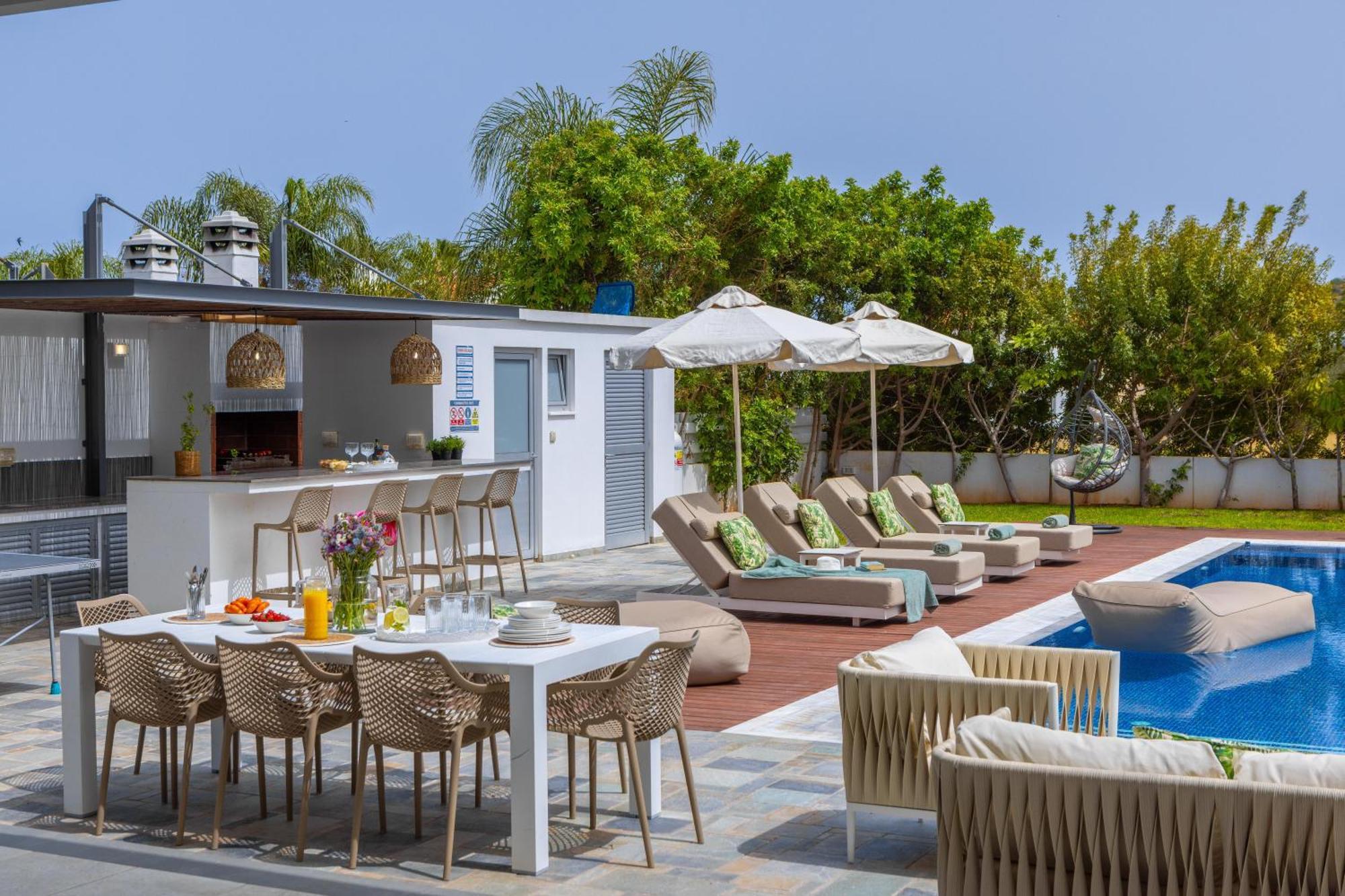 Green Heaven Villa 3 Protaras Bagian luar foto