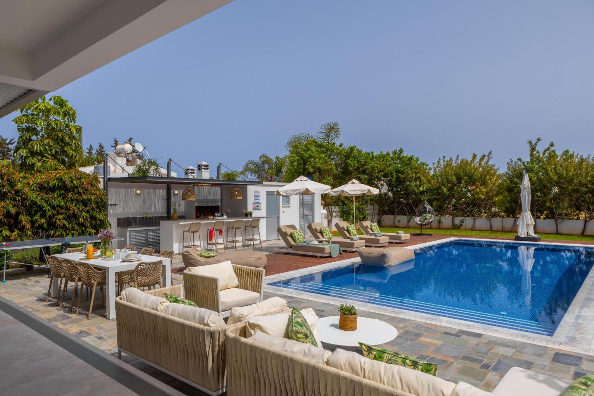 Green Heaven Villa 3 Protaras Bagian luar foto