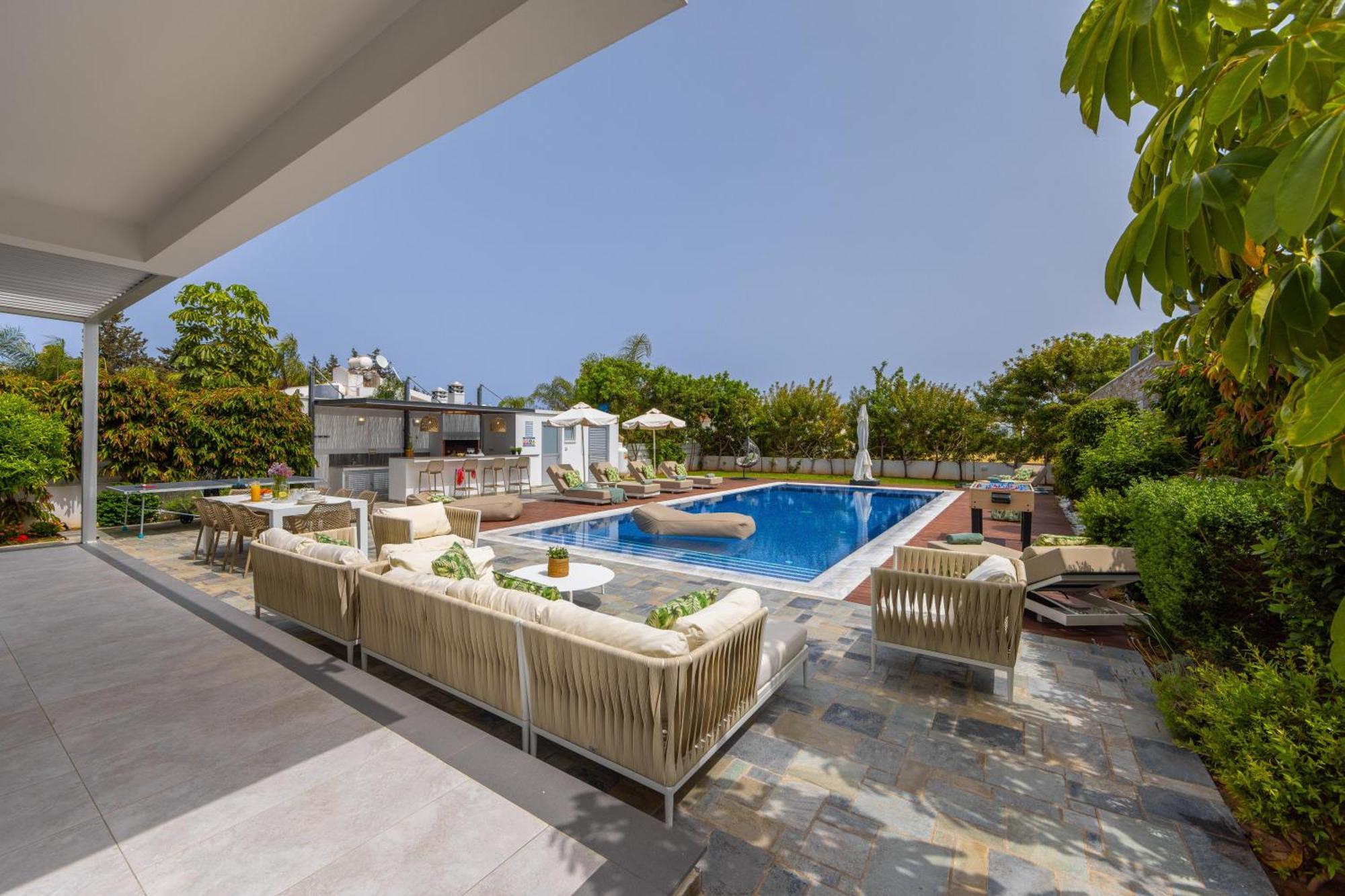 Green Heaven Villa 3 Protaras Bagian luar foto
