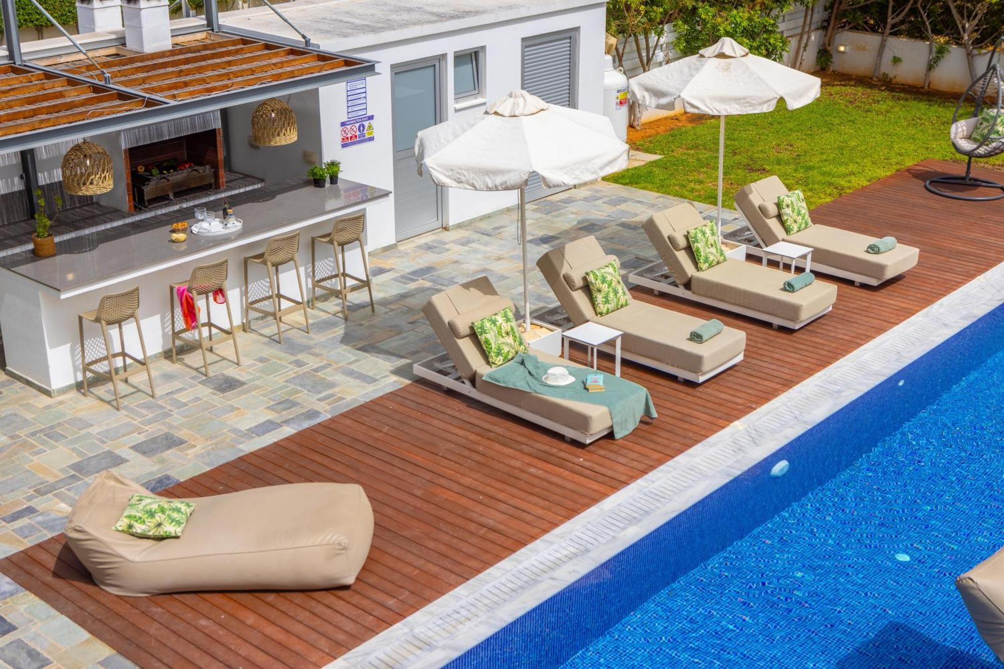 Green Heaven Villa 3 Protaras Bagian luar foto